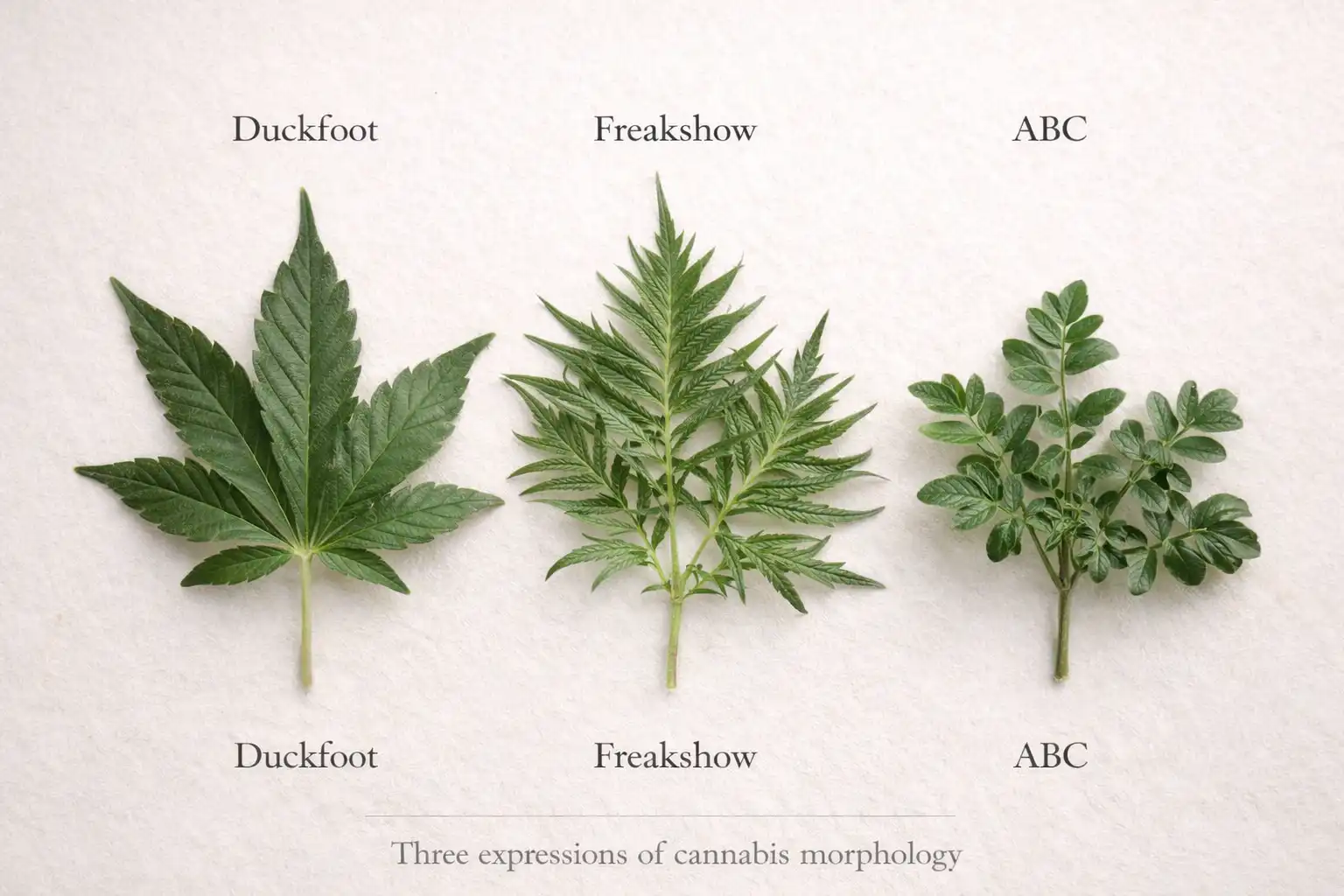 Freakshow, Duckfoot & ABC Cannabis Mutations Explained